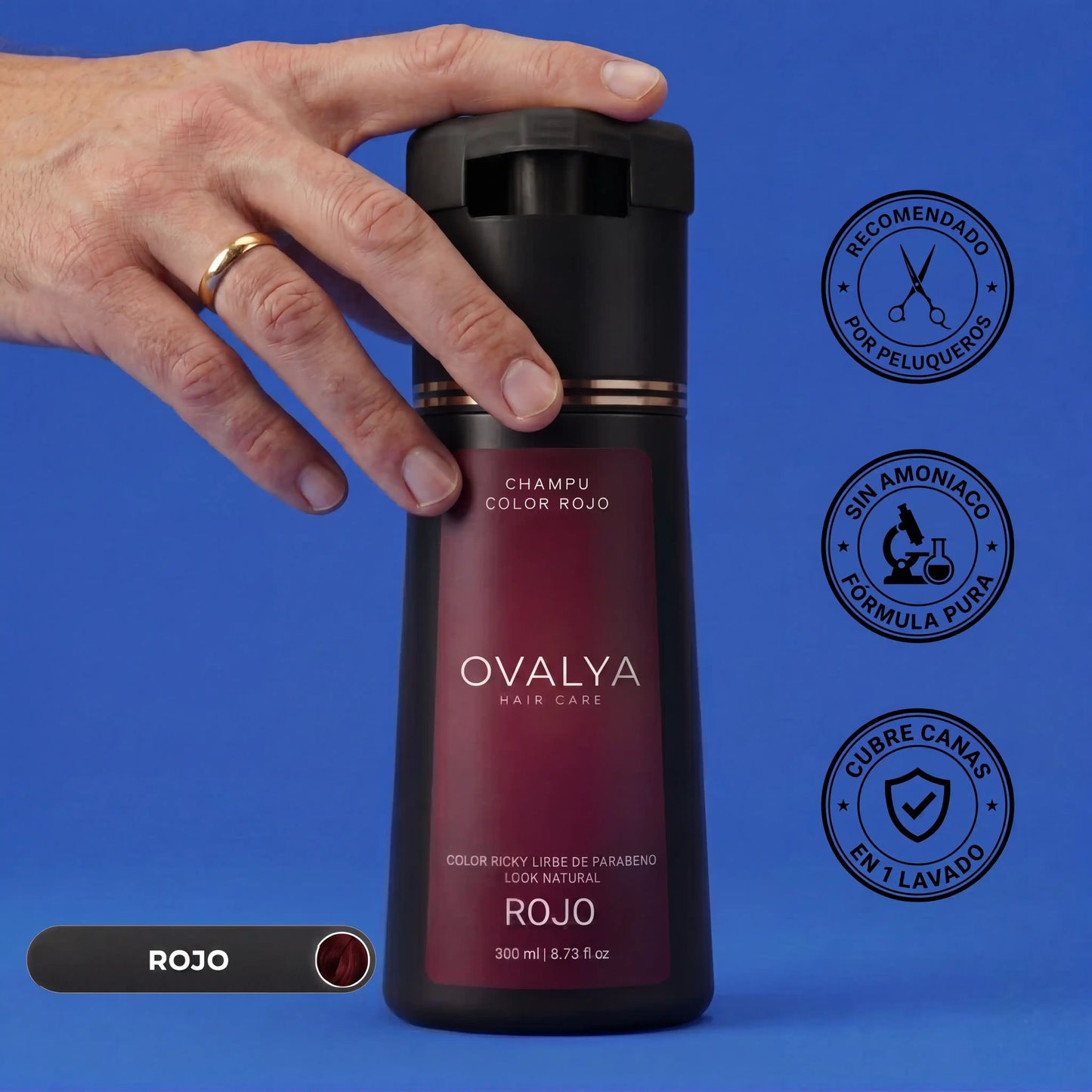 Ovalya | Champú colorante instantáneo