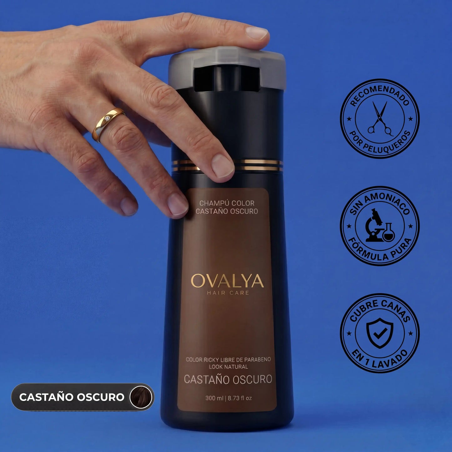 Ovalya | Champú colorante instantáneo