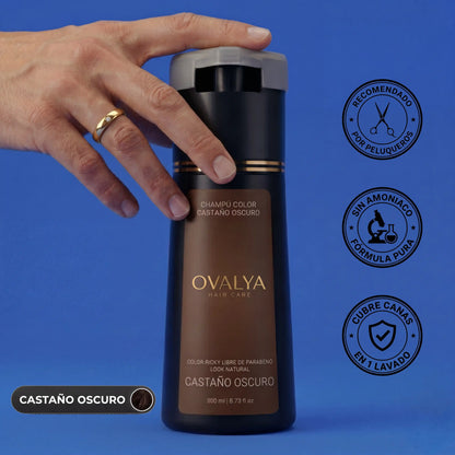 Ovalya | Champú colorante instantáneo