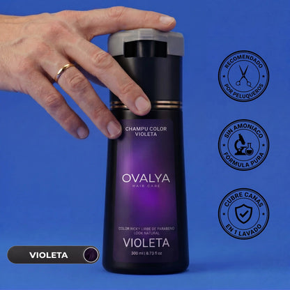 Ovalya | Champú colorante instantáneo