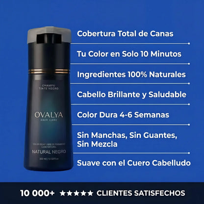 Ovalya | Champú colorante instantáneo